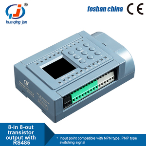 Huaqingjun8入力8出力RS485付きトランジスタ出力RS485通信モジュール拡張制御用のシンプルなPLC - Product Image 4