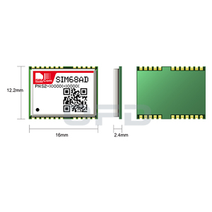 SIM68AD SIM68AD ตัวรับสัญญาณ GNSS โมดูล SIMCOM L1 LNA + L5 1PPS ตัวรับสัญญาณ AGNSS DR Multi-GNSS พร้อมฟังก์ชั่นการคิดคำนวณที่ตายแล้ว - Product Image 1