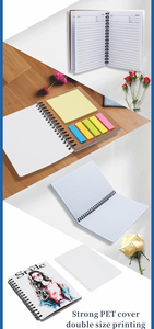 Xách tay A6 thăng hoa xoắn ốc Tạp Chí trống bìa cứng DIY Da và bìa giấy máy tính xách tay với 5 màu sắc bên trong cho giáo dục - Product Image 5