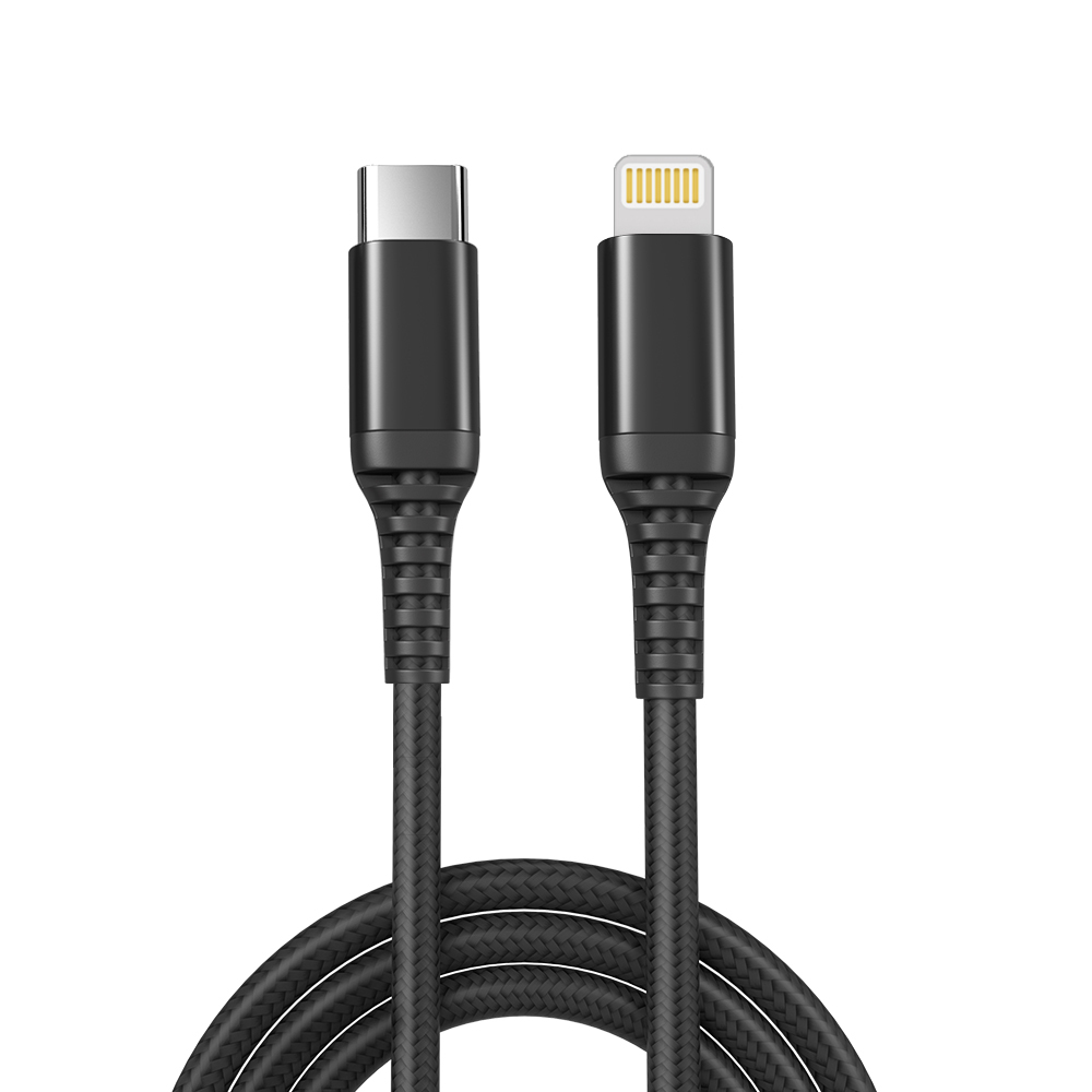C-8pin negro para iPhone