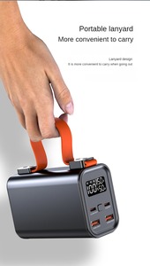 100w Pd Power Bank 30000mah Power Bank 4 Port Output Fast Charging Pd100W Big Capacity Mobile Phone Portable <strong>Charger</strong> - Product Image 4