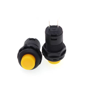 Interruttore a pulsante momentaneo impermeabile 1NO di alta qualità per dispositivi elettronici 3A Max. Interruttore di chiusura in plastica 12mm-22mm 12V - Product Image 6