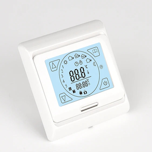 E91 Touch Screen Programmable Room <strong>Temperature</strong> <strong>Controller</strong> Thermostat for Underfloor Heating System - Product Image 1