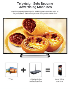 Trong kho Rockchip RK3328 quảng cáo kỹ thuật số biển Media Player <span class=keywords><strong>Box</strong></span> <span class=keywords><strong>Android</strong></span> 7 OS 2 + 16GB đầu ra HD-MI - Product Image 4