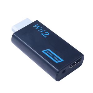 1080P Wii TO HD รองรับอะแดปเตอร์แปลงสัญญาณเสียง3.5มม. สำหรับพีซีจอภาพ HDTV Wii2กับ HD - Product Image 4