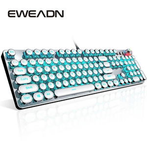 EWEADN 104 Teclas TK100 Teclado Mecánico para Juegos Personalizado Usb Con Cable Led Ergonómico Macro Teclado Pc Computadora - Product Image 2