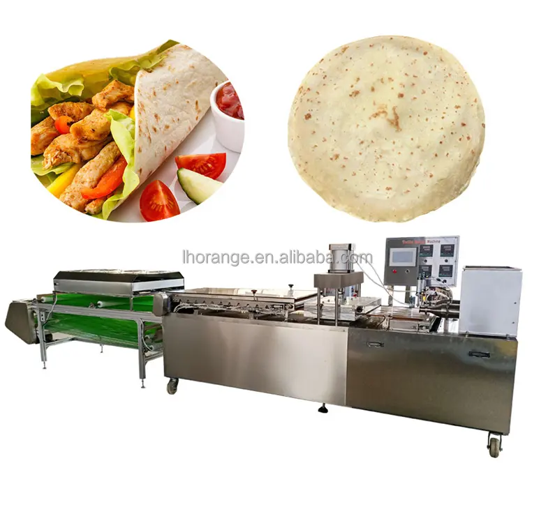 Máquina automática para hacer tortillas, cadena de producción de pan de Taco, máquina para hacer tortillas, gran oferta