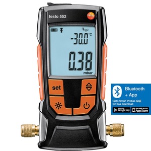 Testo 552 Digital Vaccuum Measuring Instrument with BT <strong>Test</strong> Instruments