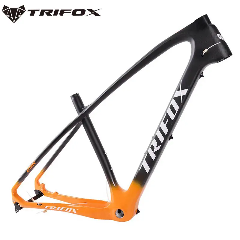 TRIFOX fornitura diretta in fabbrica Full Carbon MTB 29er Hardtail telaio per bicicletta 15.5/17/19 nel telaio della bici