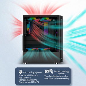 <strong>Custom</strong> <strong>Computer</strong> <strong>case</strong> for Water Cooling Hardware &amp; Software With 8 Fans Pc <strong>case</strong> With Power Supply Gaming Pc <strong>case</strong> Full Tower - Product Image 6