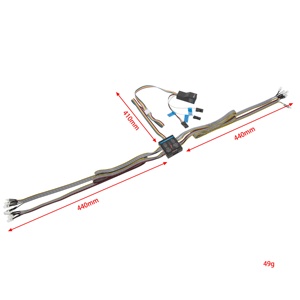 RC รุ่นรถควบคุมไฟรุ่นรถ14ไฟ DIY สำหรับ1/10 1/8จำลองปีนเขารถ - Product Image 6
