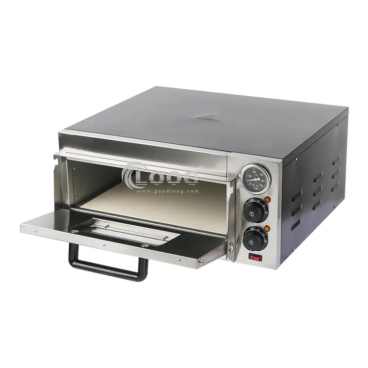 वाणिज्यिक बेकरी उपकरण इलेक्ट्रिक रोटी केक पिज्जा पाक मशीन एकल डेक पिज्जा ओवन बिक्री के लिए