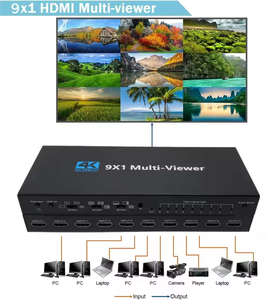 SY 9x1HDMI Multi-viewer Switcher Seamless 4K <strong>HDMI</strong> 9way 9 Screen Real Time Multi Viewer Screen <strong>Splitter</strong> 9 in <strong>1</strong> Out Switch Adapter - Product Image 2