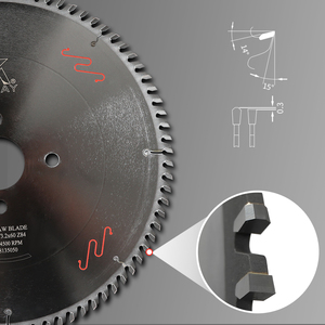 Tungsten Carbide <strong>Saw</strong> Disc <strong>Freud</strong> Quality Industrial TCT Circular <strong>Saw</strong> Blade with Electroplating for Wood MDF Chipboard - Product Image 3