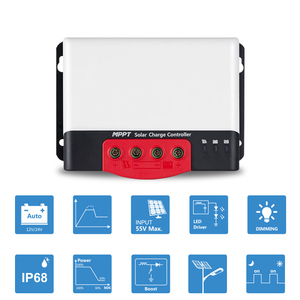 Solarthon MPPT solare regolatore di carica 20A 30A 40A 50A IP32 PWM pannello solare Controller del caricatore - Product Image 3