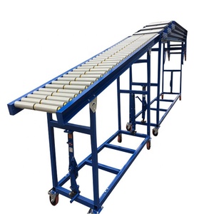 <strong>Unloading</strong> Roller Conveyor Expandable Telescopic Conveyor for Carton Boxed Unload From Container - Product Image 4