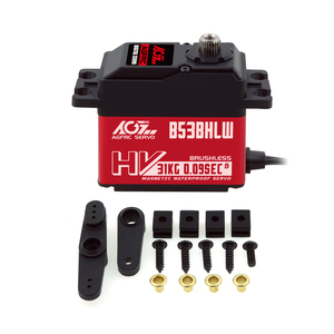 AGFRC B53BHLW IP67 Wasserdichtes 31kg hohes Drehmoment 0,09 s 8,4 V Metall getriebe Digital programmier bares bürstenloses 25T STD RC-Autoroboter-Servo