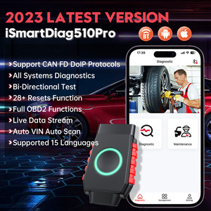 Vident ISmartDiag510Pro OBD2扫描仪安卓/IOS活动测试代码阅读器28 + 服务诊断工具，免费更新 - Product Image 2