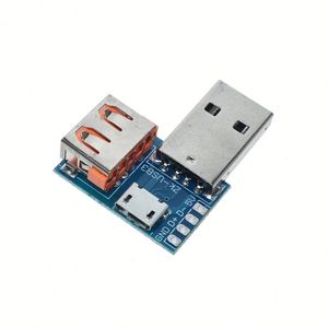 Scheda adattatore USB testa di transizione USB maschio a testa femmina per girare Micro USB a intestazione 4P 2.54mm presa diretta USB3 - Product Image 1