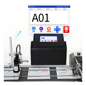 Kontinuierliche Inkjet-Batch-Codier maschine Automatische Online-Thermo leitung Blechdose Kunststoff flasche Desktop-Desktop-Codier maschinen - Product Image 5