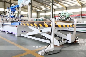 Efficient <strong>Auto</strong> <strong>Loading</strong> and Unloading Table <strong>CNC</strong> Cutting Machine Wood <strong>Router</strong> for Wood Panel Furniture Cabinet Production Line - Product Image 6