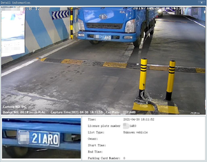 ANPR IP Camera Reconhecimento Automático De Placa De Número Câmera De Rede