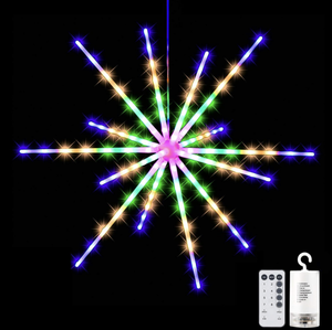 Thông minh Firework Led Lights app điều khiển từ xa bắn pháo hoa Launch hiệu ứng âm nhạc Sync RGB Color Changing Led Lights Strip cho trang trí nội thất - Product Image 4