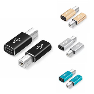 Adaptador USB tipo C hembra a USB B macho, escáner portátil para impresora de nueva condición, convertidor MIDI, salida de corriente directa - Product Image 4