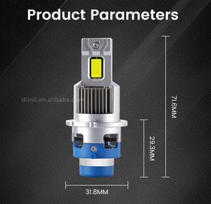 Diinii 90W D loạt công suất cao LED xe đèn pha D1S D2S D3S D4S d5s những người khác đèn xe phụ kiện đèn pha LED bóng đèn cho xe ô tô - Product Image 4