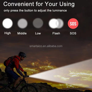 5 Mode Waterproof Zoomable Flashlight 2000 <strong>Lumen</strong> Bright Torch Display Power <strong>Standard</strong> Torches LED 10 Industrial 90 Aluminum Alloy - Product Image 3