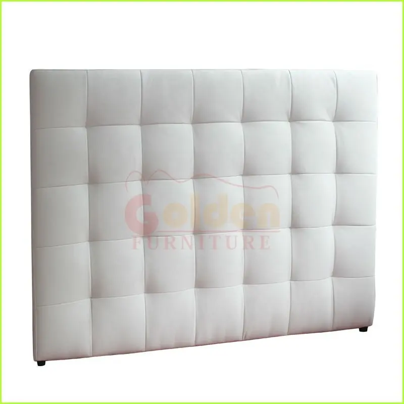 Cama king-size de cristal branco moderno