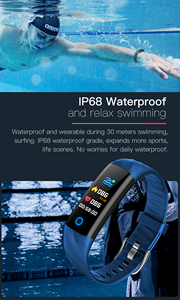 New S55 thể thao thông minh ban nhạc cổ tay chất lượng cao Heart Rate Monitor Blood Oxygen đo thời trang thông minh đồng hồ - Product Image 6