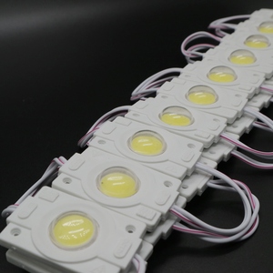 LED COB modülü 2W IP65 Kare 12V Enjeksiyon PVC açık hava modülü Tabela IÇIN Blister kelimeler tek lens cob modülü şeffaf lens - Product Image 2