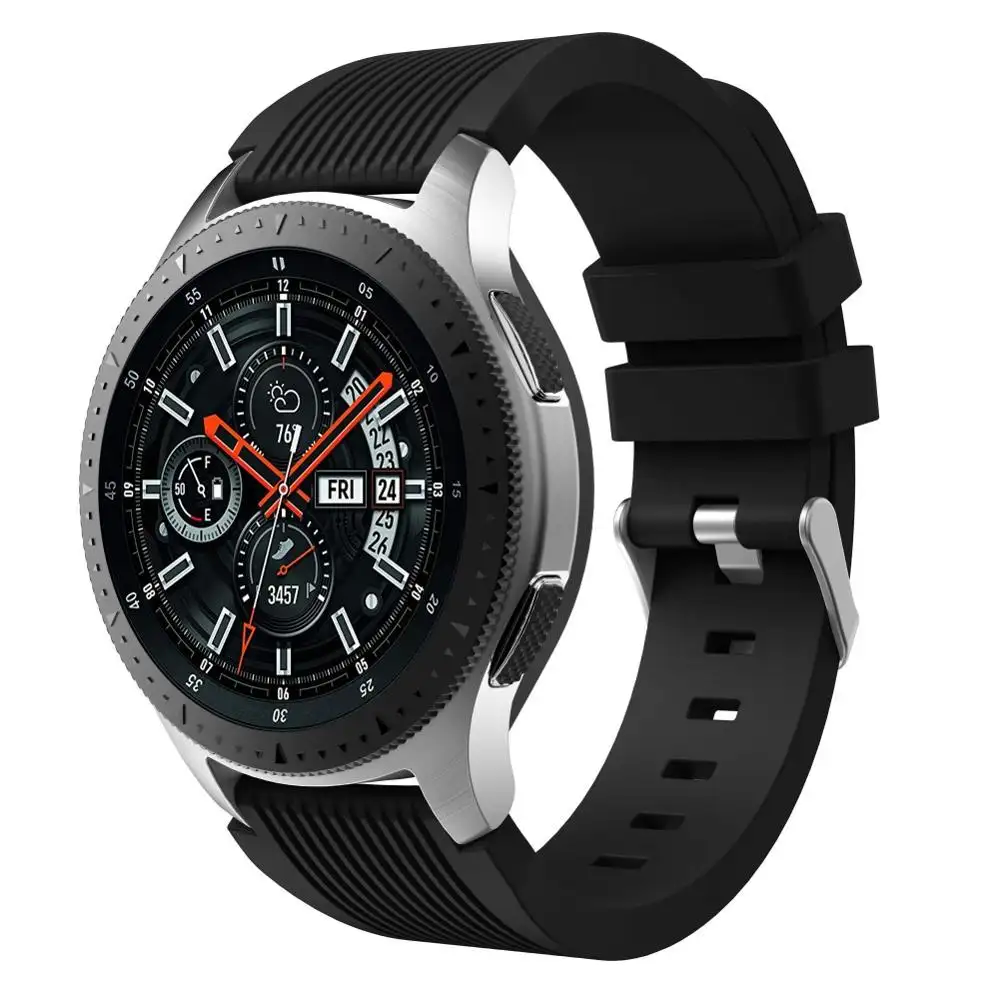 สายซิลิโคนกีฬา eraysun เข้ากันได้กับนาฬิกา Samsung 46mm/นาฬิกา Huawei GT/huami amazfit 47mm สำหรับสาย22mm