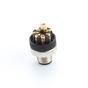 M12 8Pin连接器公静力插头M12 A/B/D代码传感器连接器 - Product Image 5