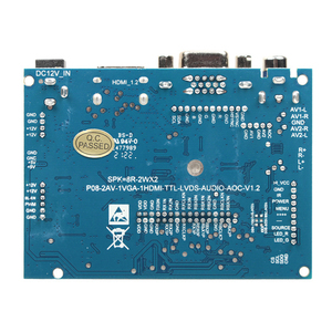 Placa de controlador LCD HDM1, suministro directo de fábrica, 7 ", 8", 10,1 ", VGA, AV, 12V2A40Pin, con pantalla lcd personalizada de audio - Product Image 2