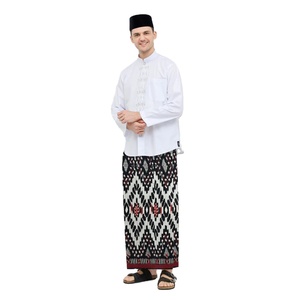 伝統的なイスラム教徒の服Al-Fajriブランド快適な通気性織り<span class=keywords><strong>Sarong</strong></span> Lungi Goyor <span class=keywords><strong>Sarong</strong></span> Wear男性用
