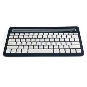 Mini teclado inalámbrico Bluetooth de 78 teclas ultradelgado con soporte para teléfono, interfaz USB portátil multidispositivo, nuevo producto - Product Image 2