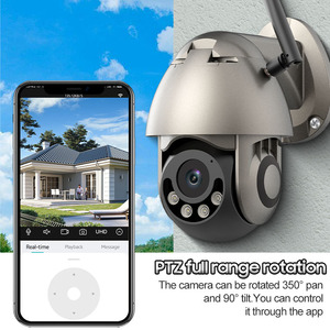 LEVOFAST Wifi Cámara para exteriores 1080P Seguimiento automático Detección de movimiento PTZ Cámara IP 2MP/4MP Soporte ICSEE APP 128GB Tarjeta de memoria - Product Image 3