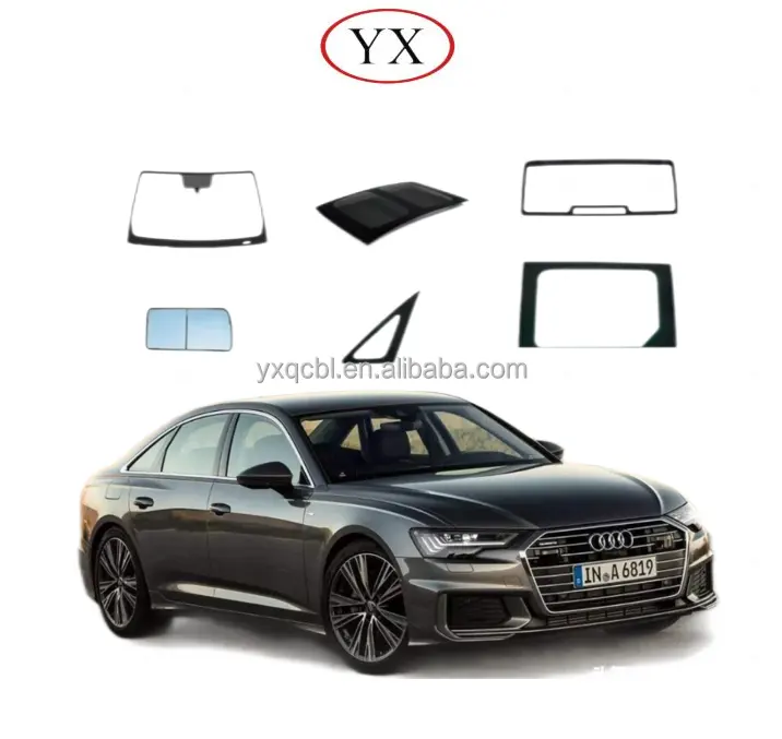 AUDI A6(C7) SEDAN/WAGON 2014-sensor de chuva Câmera HUD-4G0 845 099 B NVB-oem encapsulado windshield-4GD 845 099 F