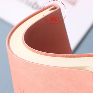 Sales Promotion Academic Pu Journal in Stock 200 Printing <strong>Pages</strong> Meeting Minutes Leather <strong>Plain</strong> <strong>Notebook</strong> A5 Diary - Product Image 3