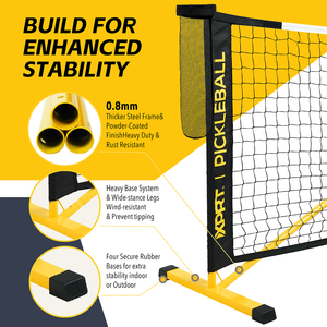 Özel baskılı su geçirmez PVC vinil açık reklam çit afiş örgü inşaat Pickelball Net dış mekan kullanımı için - Product Image 5