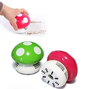 <strong>Keyboard</strong> Clean Brushes Random Color <strong>Functional</strong> Desktop Vacuum Cleaner Cartoon Mushroom Mini Dust Collector Household <strong>Computer</strong> - Product Image 5