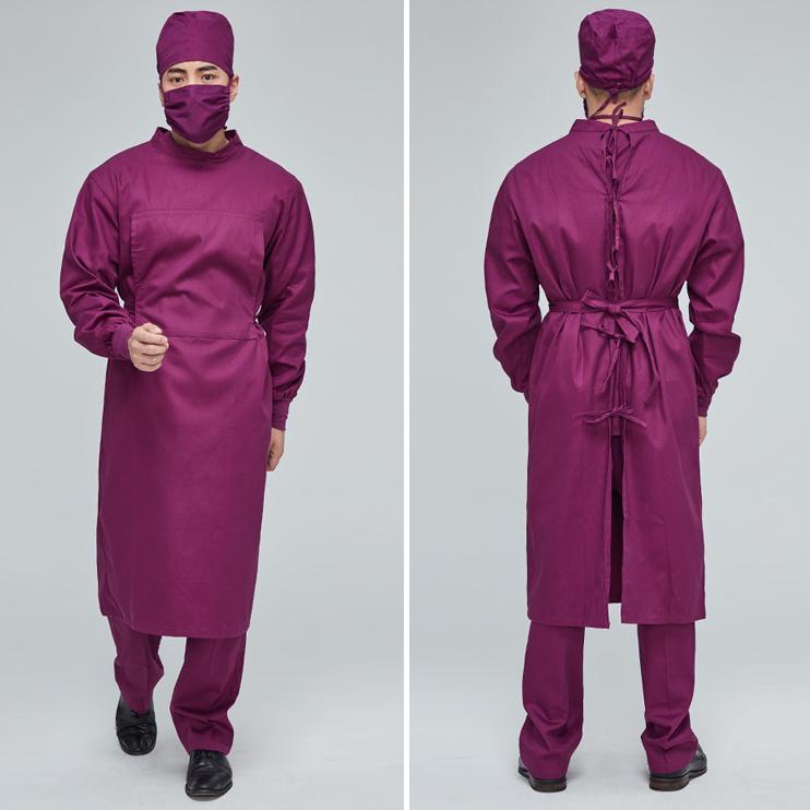 Demi-enveloppement violet
