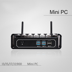 Embedded-PC I5-10210U CPU Mini-PC 12V Fanless Linux Industrieller Mini-Computer