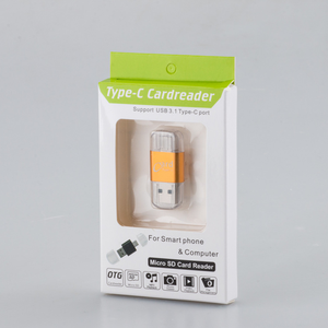 Lettore di schede di memoria TF ad alta velocità adattatore di tipo C a doppio scopo per scheda SD di memoria estesa con spina diretta per telefono cellulare - Product Image 6