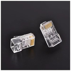 Werkslieferung Großhandel Ethernet RJ45 Verbinder CAT5e Cat6 Cat7 Stecker abgesicherte FTP 8P8C Netzwerkverbinder - Product Image 4