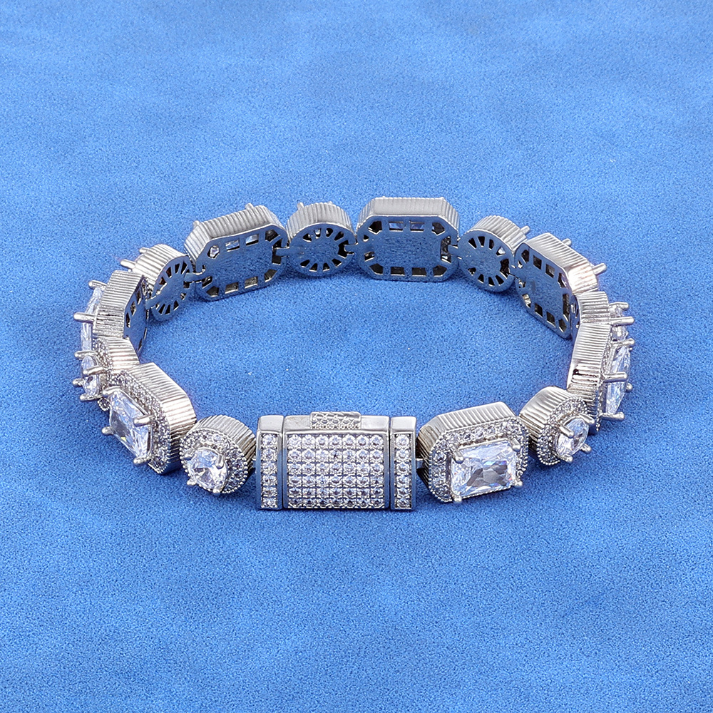 Argent (8 mm de large)Bt104