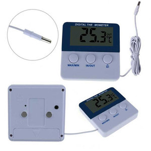 -50 C - 70 C数字冰柜冰箱温度计，带温度警报和电缆传感器 - Product Image 5