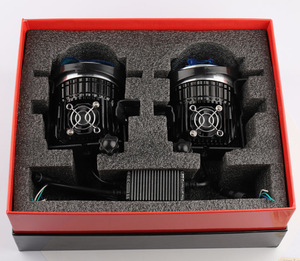 120WハイパワーフォグライトLED3.0インチBiLEDハイロービームプロジェクターレンズユニバーサルキットフォグランプ - Product Image 6